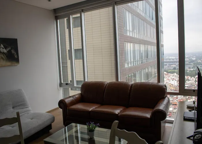 Apartment Con Alberca A Un Paso Del Estadio Azteca Mexico City
